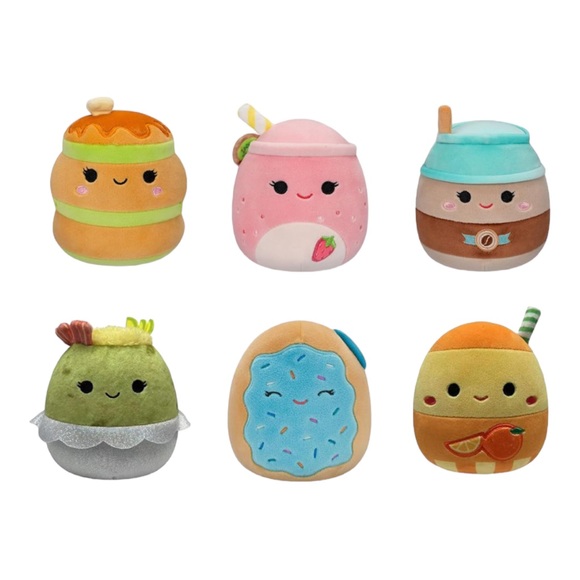 Squishmallows Scented Mystery Bag Brunch Squad 5” Unopened - Picture 2 of 3